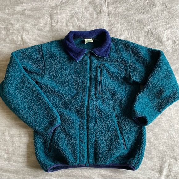 L.L. Bean Jackets & Blazers - Vintage L.L. Bean fleece zip up